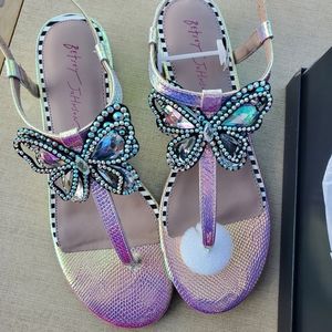 Betsey Johnson Butterfly Sandal
